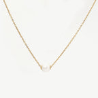 One Pearl Summer Necklace – 18k Gold Plated