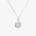 North Star Locket Necklace – Sterling Silver 925