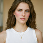 North Star Locket Necklace – 18k Gold Plated