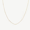 9 Divine Summer Pearl Necklace – 18k Gold Plated