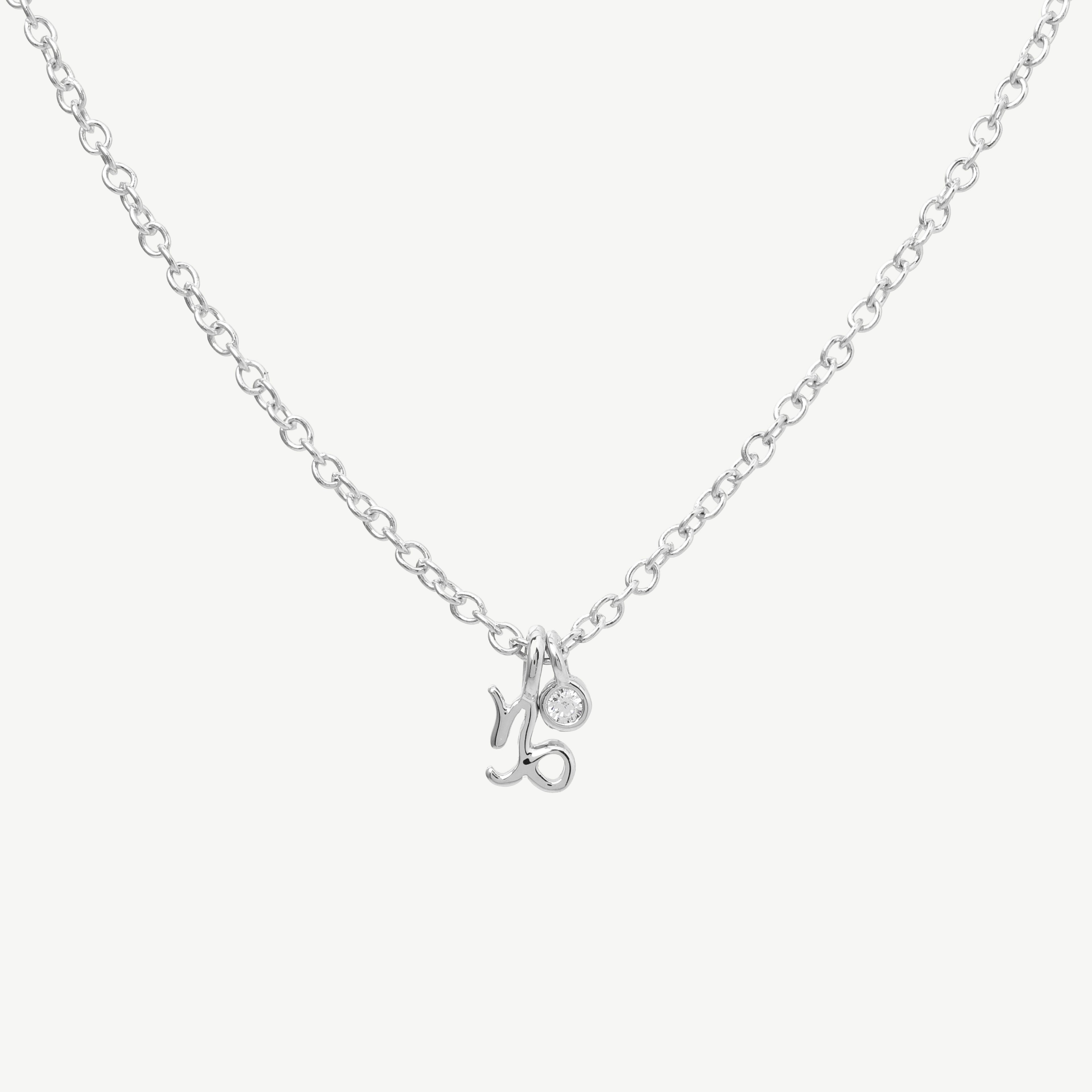 Arin Capricorn Zodiac Necklace – Sterling Silver 925